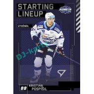 2023/24 Sportzoo ELH 2. serie #SL-42 Kristián Pospíšil Starting Lineup