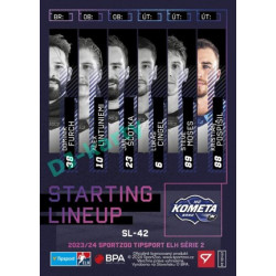 2023/24 Sportzoo ELH 2. serie #SL-42 Kristián Pospíšil Starting Lineup