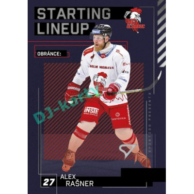 2023/24 Sportzoo ELH 2. serie #SL-45 Alex Rašner Starting Lineup