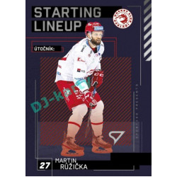 2023/24 Sportzoo ELH 2. serie #SL-05 Martin Růžička Starting Lineup