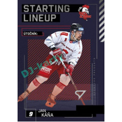 2023/24 Sportzoo ELH 2. serie #SL-46 Jan Káňa Starting Lineup