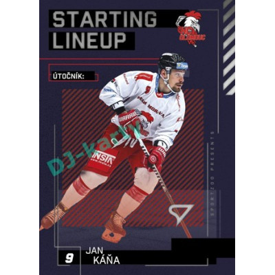 2023/24 Sportzoo ELH 2. serie #SL-46 Jan Káňa Starting Lineup