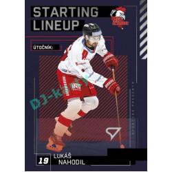 2023/24 Sportzoo ELH 2. serie #SL-47 Lukáš Nahodil Starting Lineup