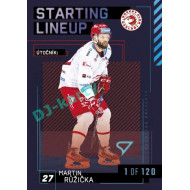 2023/24 Sportzoo ELH 2. serie #SL-05 Martin Růžička Starting Lineup 1st period 1of120