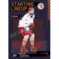 2023/24 Sportzoo ELH 2. serie #SL-05 Martin Růžička Starting Lineup 2nd period 1of60