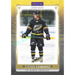 2024/25 Goal Cards Maxa liga 1. série #SOK-22 Štěpán Csamangó Parallel 1of15