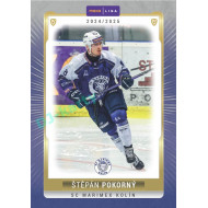 2024/25 Goal Cards Maxa liga 1. série #KOL-18 Štěpán Pokorný Parallel 1of15