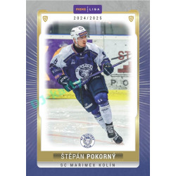 2024/25 Goal Cards Maxa liga 1. série #KOL-18 Štěpán Pokorný Parallel 1of40