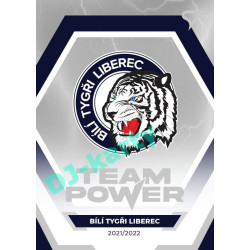 2021/22 Sportzoo TIPSPORT ELH Bílí Tygři Liberec #TP-05 Team Power