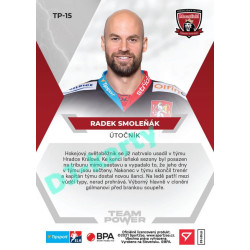 2021/22 Sportzoo TIPSPORT ELH Radek Smoleňák #TP-15 Team Power