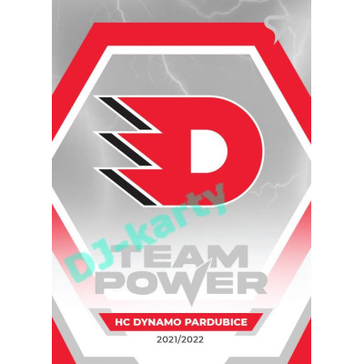 2021/22 Sportzoo TIPSPORT ELH HC Dynamo Pardubice #TP-17 Team Power