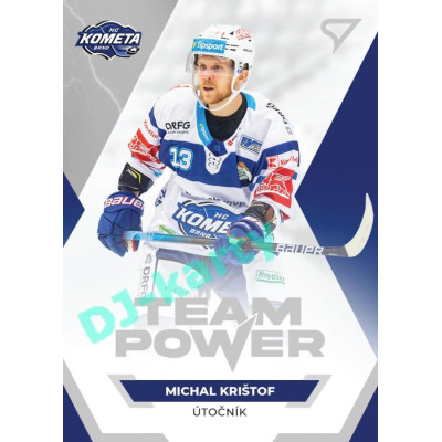 2021/22 Sportzoo TIPSPORT ELH Michal Krištof #TP-21 Team Power