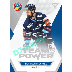 2021/22 Sportzoo TIPSPORT ELH Rostislav Marosz #TP-30 Team Power