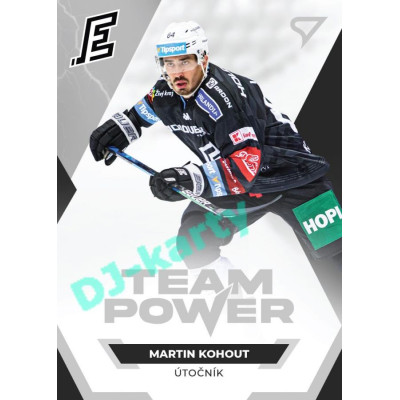 2021/22 Sportzoo TIPSPORT ELH Martin Kohout #TP-33 Team Power