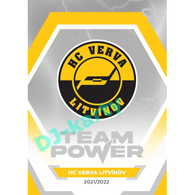 2021/22 Sportzoo TIPSPORT ELH HC VERVA Litvínov #TP-35 Team Power