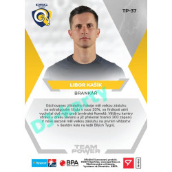 2021/22 Sportzoo TIPSPORT ELH Libor Kašík #TP-37 Team Power