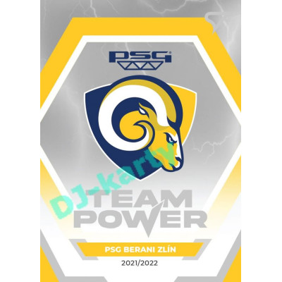 2021/22 Sportzoo TIPSPORT ELH PSG Berani Zlín #TP-38 Team Power