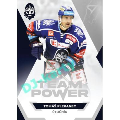 2021/22 Sportzoo TIPSPORT ELH Tomáš Plekanec #TP-43 Team Power