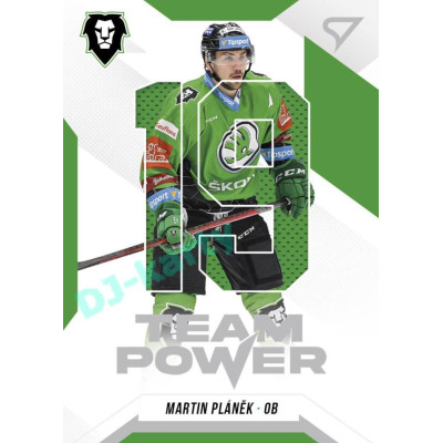 2022/23 Sportzoo ELH 1. série #TP-10 Martin Pláněk Team Power