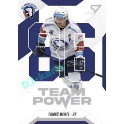 2022/23 Sportzoo ELH 1. série #TP-27 Tomáš Mertl Team Power