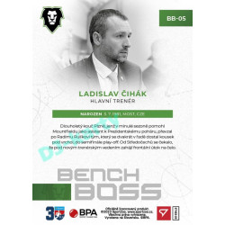 2022/23 Sportzoo ELH 2. série #BB-05 Ladislav Čihák Bench Boss
