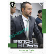 2022/23 Sportzoo ELH 2. série #BB-05 Ladislav Čihák Bench Boss