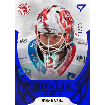 2022/23 Sportzoo ELH 2. série #GA-02 Marek Mazanec Goalie ART Limited xx/70