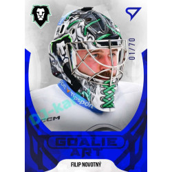 2022/23 Sportzoo ELH 2. série #GA-08 Filip Novotný Goalie ART Limited xx/70