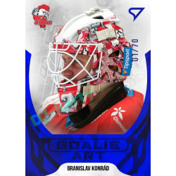 2022/23 Sportzoo ELH 2. série #GA-18 Branislav Konrád Goalie ART Limited xx/70