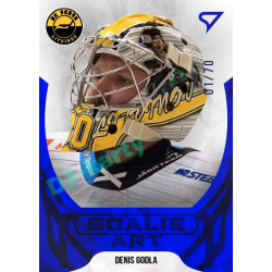 2022/23 Sportzoo ELH 2. série #GA-25 Denis Godla Goalie ART Limited xx/70