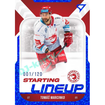 2022/23 Sportzoo ELH 2. série #SL-05 Tomáš Marcinko Starting Lineup 1st Period xxx/120