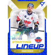 2022/23 Sportzoo ELH 2. série #SL-15 Roman Vráblík Starting Lineup 1st Period xxx/120