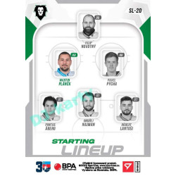 2022/23 Sportzoo ELH 2. série #SL-20 Martin Pláněk Starting Lineup 1st Period xxx/120