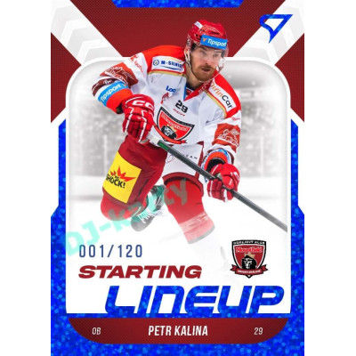 2022/23 Sportzoo ELH 2. série #SL-27 Petr Kalina Starting Lineup 1st Period xxx/120
