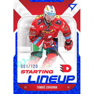 2022/23 Sportzoo ELH 2. série #SL-35 Tomáš Zohorna Starting Lineup 1st Period xxx/120