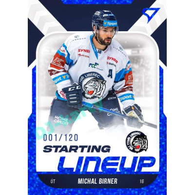 2022/23 Sportzoo ELH 2. série #SL-42 Michal Birner Starting Lineup 1st Period xxx/120