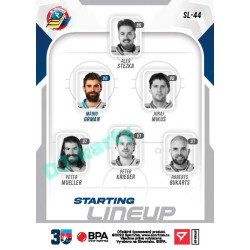 2022/23 Sportzoo ELH 2. série #SL-44 Mário Grman Starting Lineup 1st Period xxx/120
