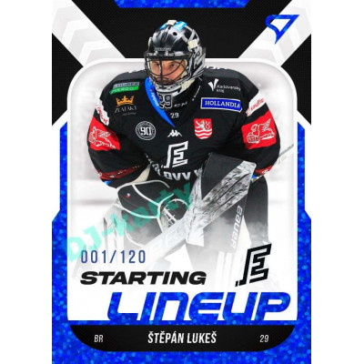 2022/23 Sportzoo ELH 2. série #SL-67 Štěpán Lukeš Starting Lineup 1st Period xxx/120