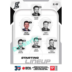 2022/23 Sportzoo ELH 2. série #SL-68 Michal Plutnar Starting Lineup 1st Period xxx/120
