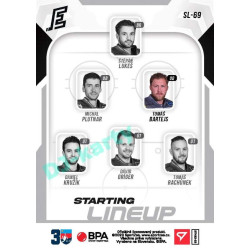 2022/23 Sportzoo ELH 2. série #SL-69 Tomáš Bartejs Starting Lineup 1st Period xxx/120