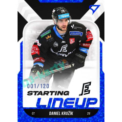 2022/23 Sportzoo ELH 2. série #SL-70 Daniel Kružík Starting Lineup 1st Period xxx/120