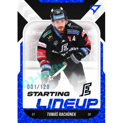 2022/23 Sportzoo ELH 2. série #SL-72 Tomáš Rachůnek Starting Lineup 1st Period xxx/120