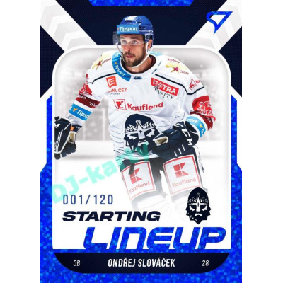 2022/23 Sportzoo ELH 2. série #SL-81 Ondřej Slováček Starting Lineup 1st Period xxx/120