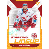 2022/23 Sportzoo ELH 2. série #SL-04 Martin Růžička Starting Lineup 3rd Period xx/30