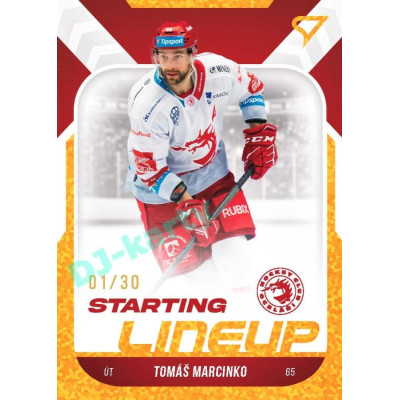 2022/23 Sportzoo ELH 2. série #SL-05 Tomáš Marcinko Starting Lineup 3rd Period xx/30