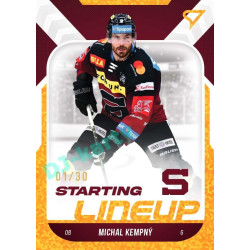 2022/23 Sportzoo ELH 2. série #SL-09 Michal Kempný Starting Lineup 3rd Period xx/30