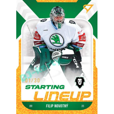 2022/23 Sportzoo ELH 2. série #SL-19 Filip Novotný Starting Lineup 3rd Period xx/30