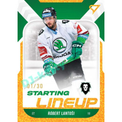 2022/23 Sportzoo ELH 2. série #SL-24 Róbert Lantoši Starting Lineup 3rd Period xx/30