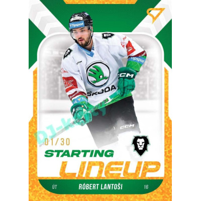 2022/23 Sportzoo ELH 2. série #SL-24 Róbert Lantoši Starting Lineup 3rd Period xx/30