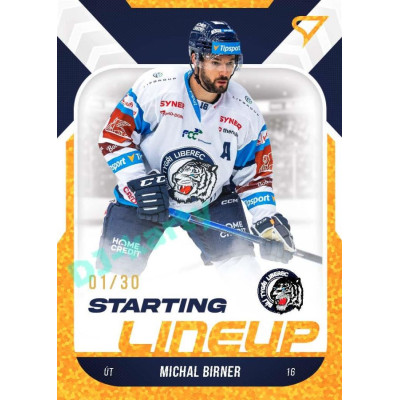 2022/23 Sportzoo ELH 2. série #SL-42 Michal Birner Starting Lineup 3rd Period xx/30